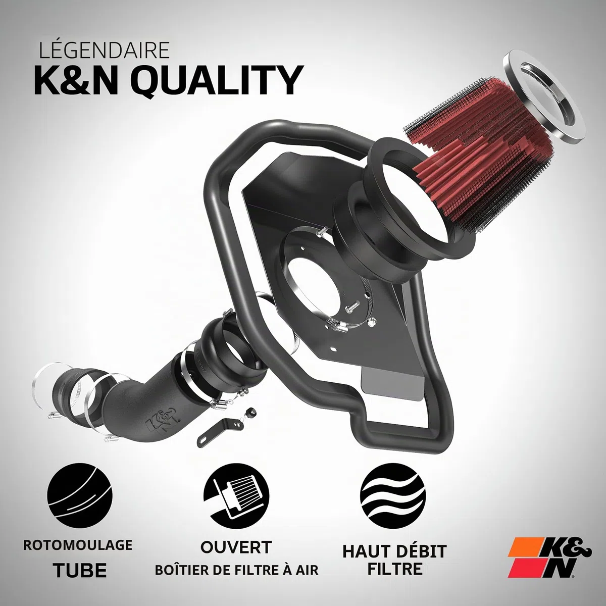 K&N 57I-1000 Voitures Kit d'Admission Directe