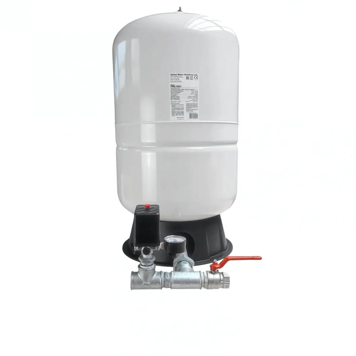 Kit Complet Ballon Surpresseur à Diaphragme Gcb 300l Vertical