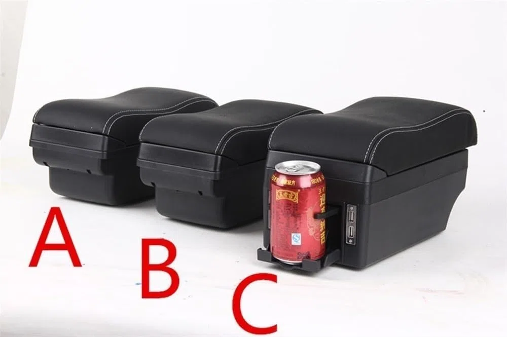 Voiture Accoudoirs Compatible Avec Opel pour mokka accoudoir boîte console centrale de rangement pièces intérieures accessoires avec USB