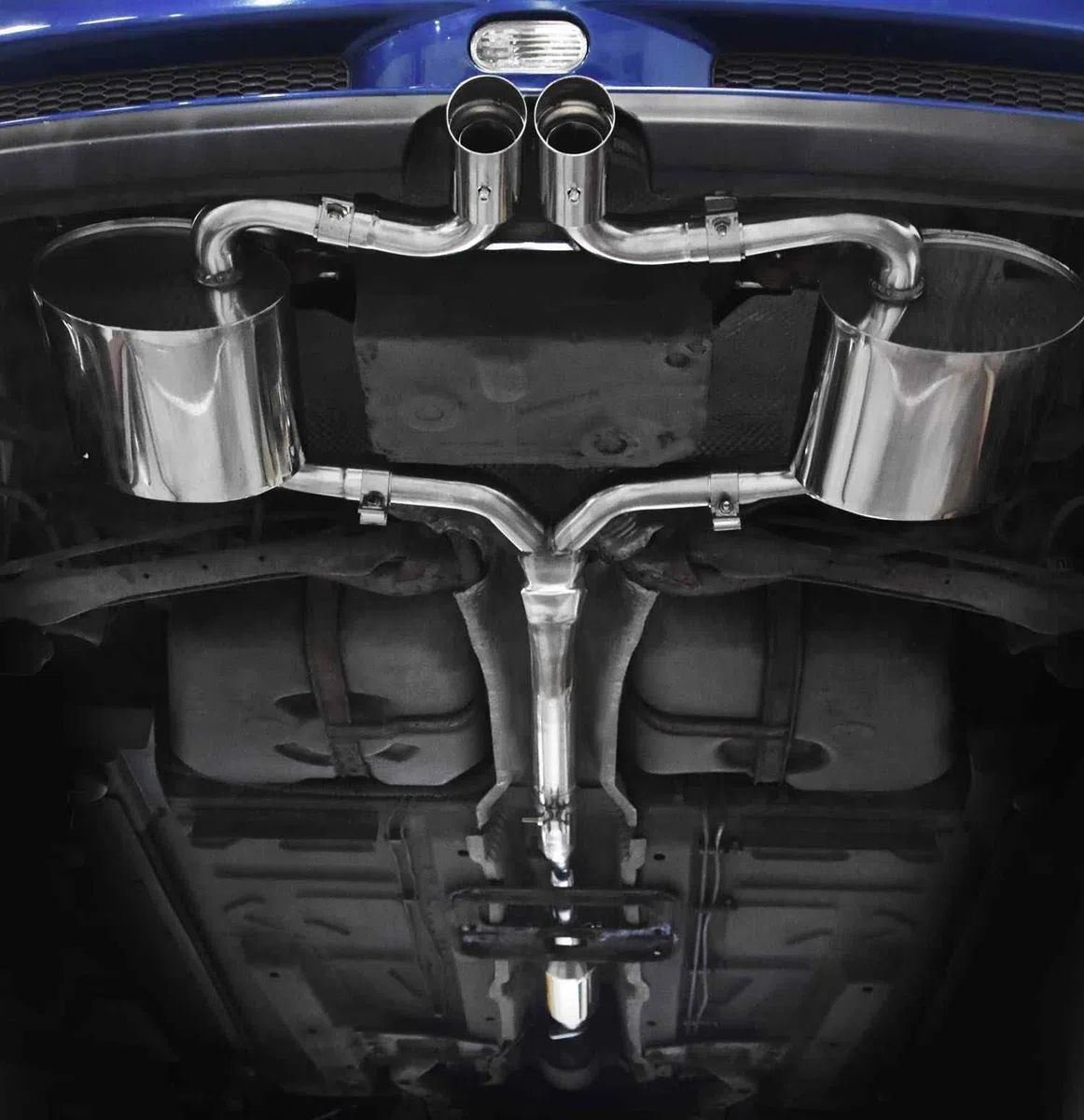 Système d'échappement Catback de 5,7 cm compatible avec Mini Cooper S R53 1.6 modèles 2000-2006 Performance Cat Back Kit d'échappement en acier inoxydable