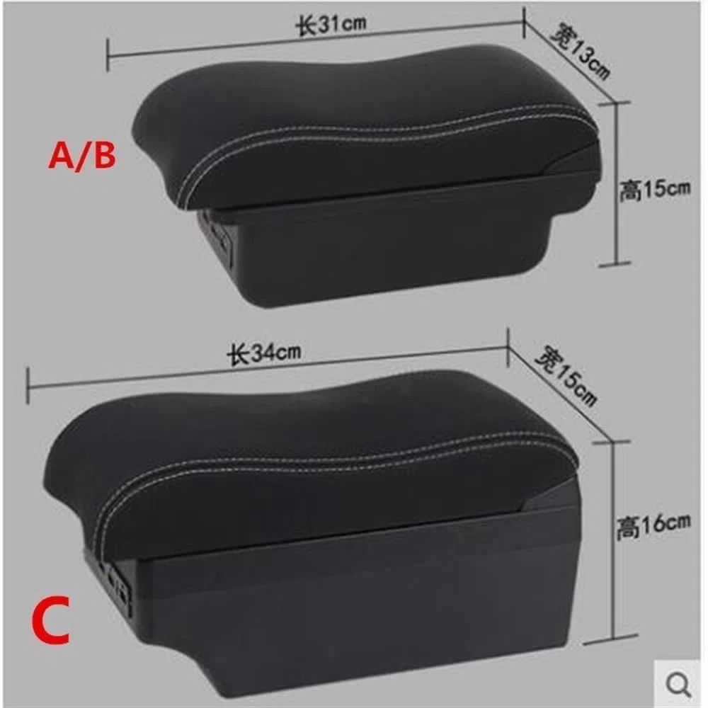 Voiture Accoudoirs Compatible Avec Opel pour mokka accoudoir boîte console centrale de rangement pièces intérieures accessoires avec USB