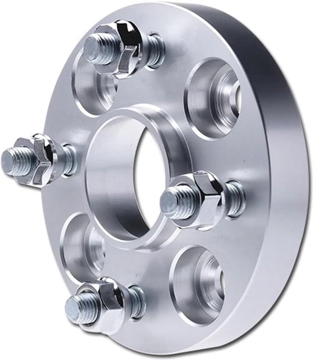 Entretoises de roue Adaptateur d'entretoise de roue PCD 4x114.3 CB 66.1mm pour Renault pour Scala pour Samsung SM3 en aluminium forgé 2 pièces entretoises(Silver 20mm 2pcs)