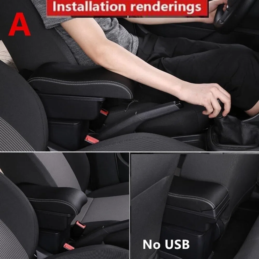 Voiture Accoudoirs Compatible Avec Opel pour mokka accoudoir boîte console centrale de rangement pièces intérieures accessoires avec USB