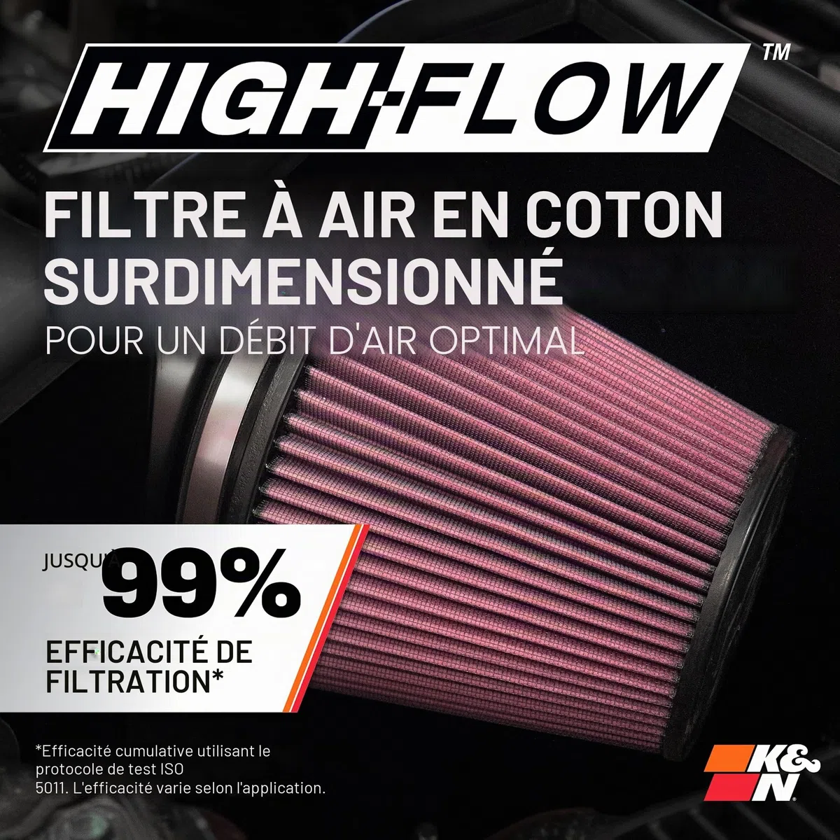 K&N 57I-1000 Voitures Kit d'Admission Directe