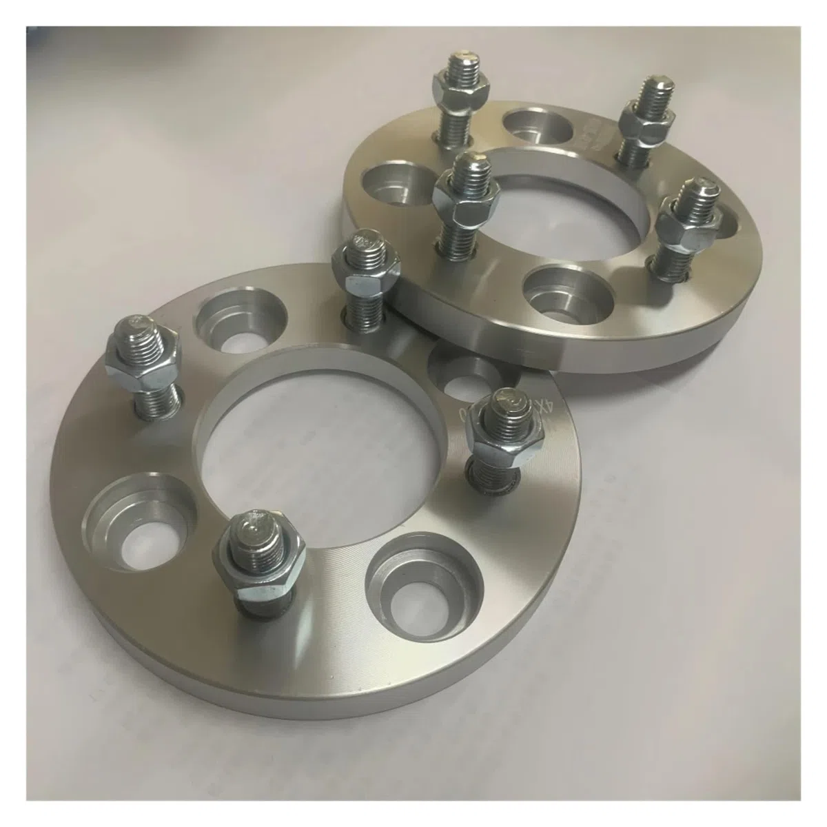 Entretoises de roue de voiture Adaptateurs de roue 15mm, 2 pièces, entretoises PCD 4x114.3 à 4x100, alésage central 71mm, goujons M12X1.5