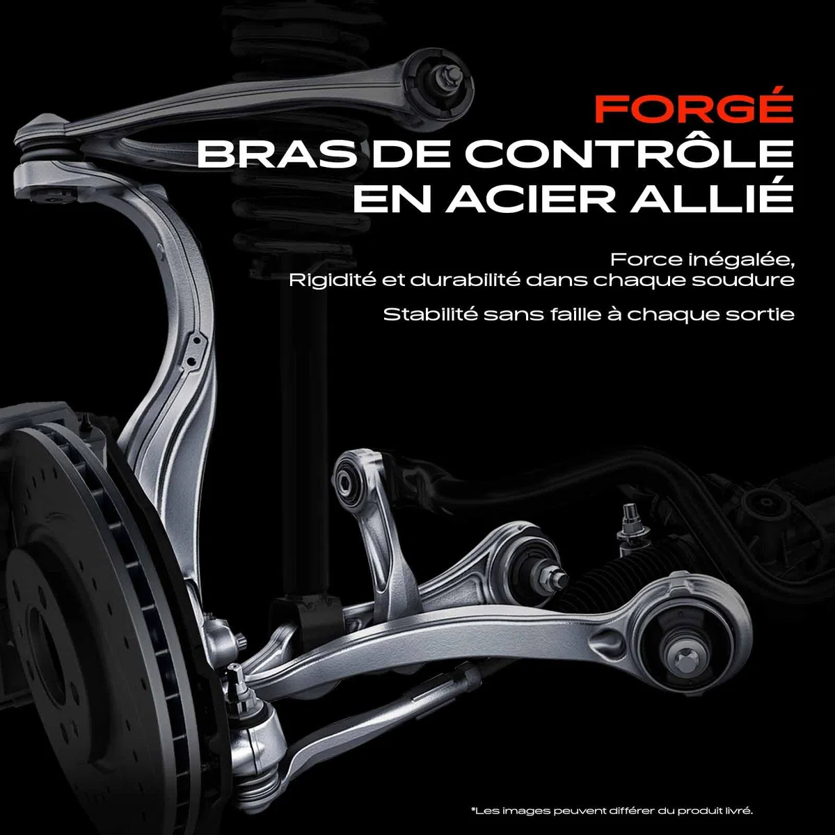 Frankberg Kit de 8 bras de suspensionbiellettes de barre stabilisatrice