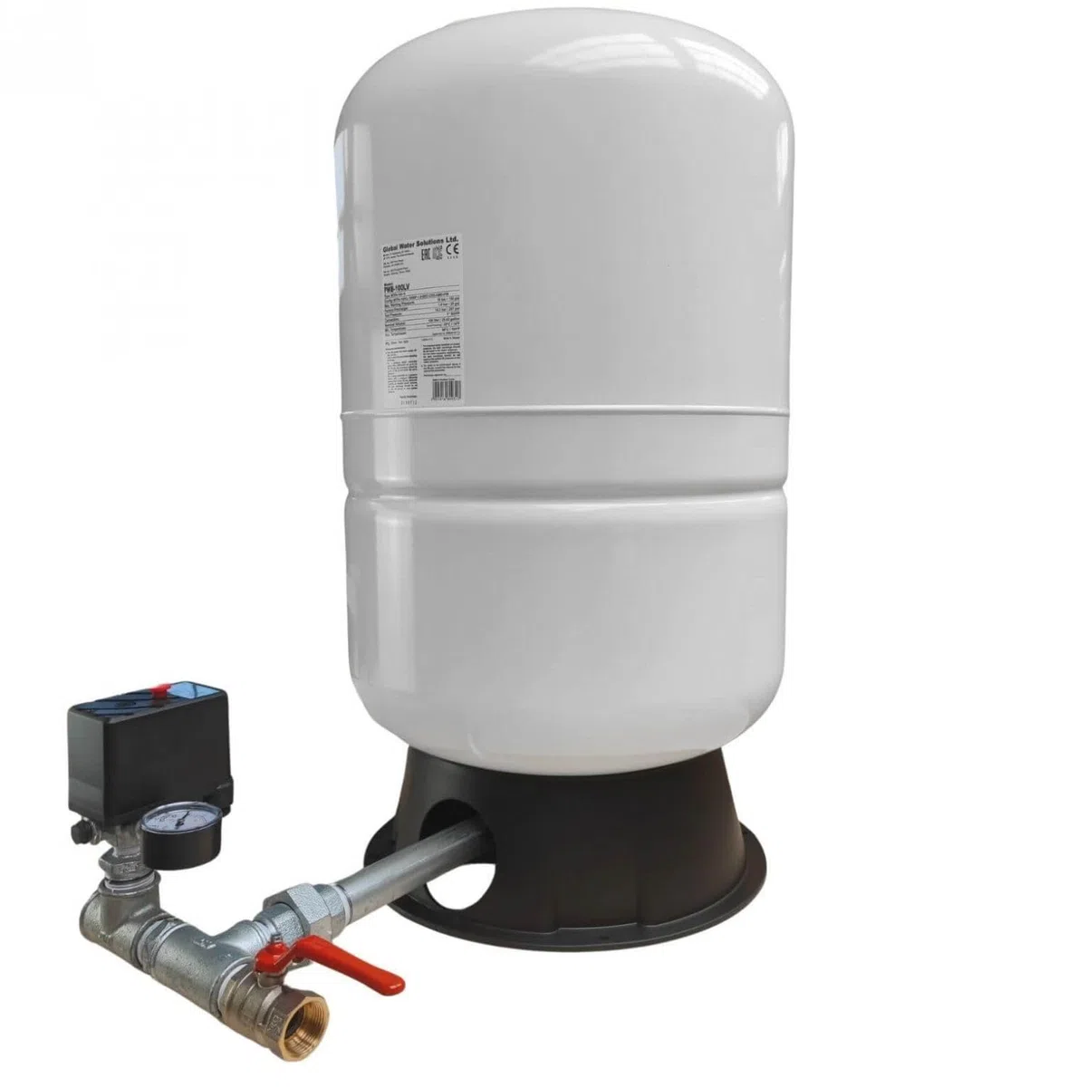 Kit Complet Ballon Surpresseur à Diaphragme Gcb 300l Vertical